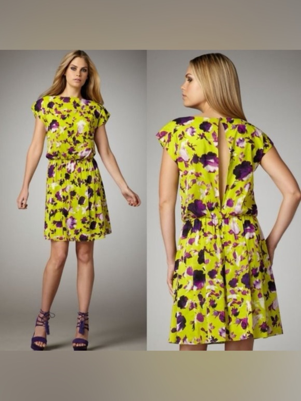 Alice + Olivia Silk Corrinne Sleeveless Dress
(102)